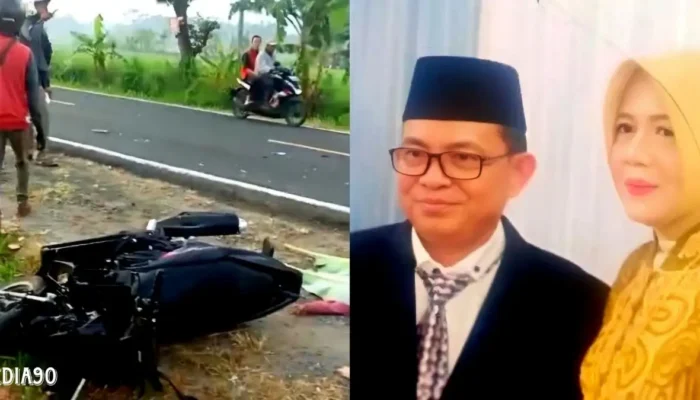 Tragedi di Jalinsum Tajimalela: Pasangan Suami Istri Asal Way Muli Lampung Selatan Tewas Ditabrak Truk Saat Hendak Mengajar