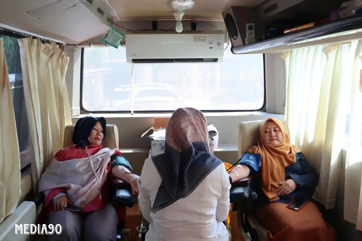 Jelang Hari Pelanggan Nasional, PLN Lampung dan PMI Kolaborasi Gelar Donor Darah