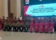 Kapolres di Tubaba, Lampung Timur, Pringsewu, Lampung Barat, Way Kanan, Tanggamus, dan Mesuji Diganti: Simak Nama Penggantinya