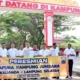 Kenang Jumbara PMR Nasional, Bupati Lampung Selatan dan Wong Coco Bangun Permanen Gapura Kampung Jumbara di Kalianda