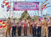 Lapangan Sekretariat P3UW Lampung Disulap Jadi Bumi Perkemahan di Rawajitu Timur Tulang Bawang
