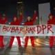 Mahasiswa Lampung Protes Bubarkan DPR RI di Tugu Adipura, Imbas Isu Pembatalan Putusan MK Terkait Pilkada