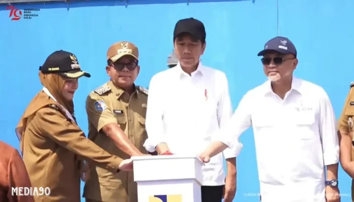 Presiden Jokowi Klaim Kualitas Air SPAM Bandar Lampung Lebih Bersih dari Air Kemasan, Mampu Layani 60 Ribu Rumah Tangga
