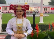 Maria Trisha Natalia: Mahasiswi Universitas Teknokrat Indonesia yang Memukau di Istana Merdeka