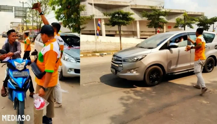 Rayakan HUT ke-79 RI: PT HIM Bagikan Ratusan Bendera Merah Putih di Tulang Bawang Barat