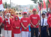 Pemkab Mesuji Gelar Pawai Budaya HUT ke-79 RI, Ribuan Peserta Ikut Meriahkan