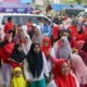 Meriahkan HUT ke-79 RI, Ribuan Warga Way Urang Kalianda Jalan Sehat Berhadiah Bersama Bupati Lampung Selatan