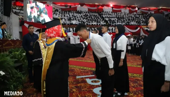 PKKMB Sambut 10 Ribu Mahasiswa Baru, Rektor Unila Ajak Mahasiswa Selesaikan Studi Tepat Waktu