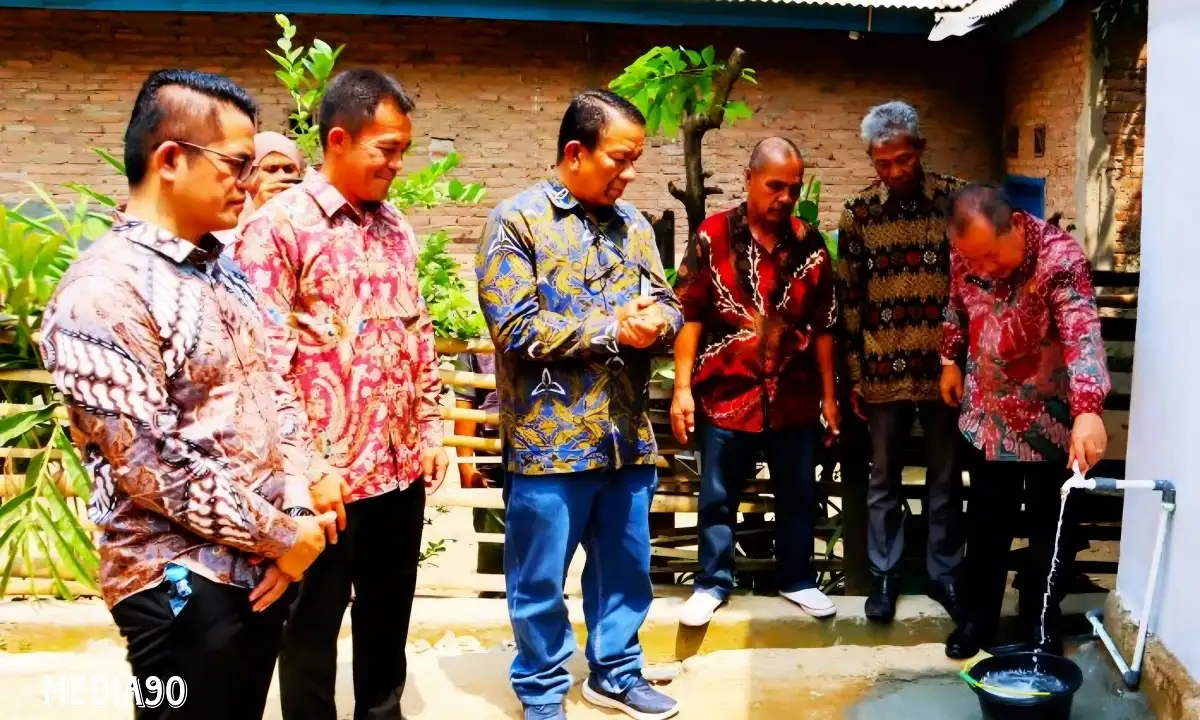 PT Nestlé Indonesia Bangun Sarana Air Bersih Warga Tiga RT di Kelurahan Srengsem Panjang Bandar Lampung