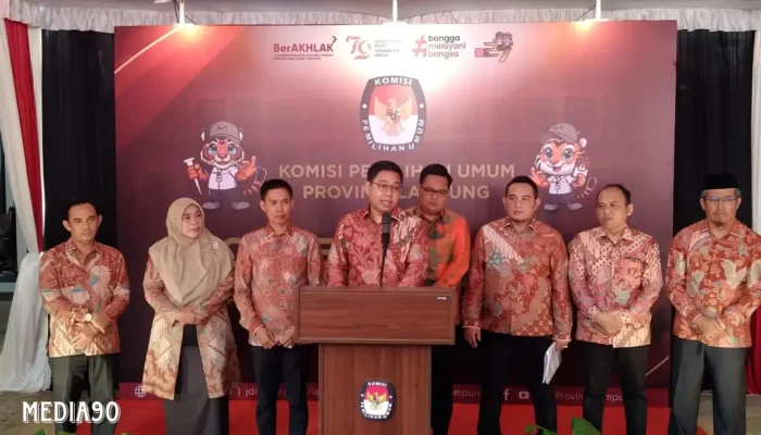 Pendaftaran Resmi Dibuka, KPU Lampung: Baru Mirza – Jihan yang Konfirmasi Calon Gubernur dan Wakil Gubernur