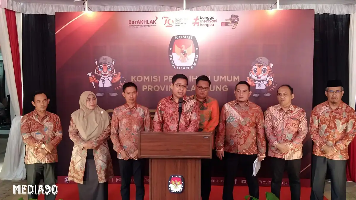 Pendaftaran Mulai Dibuka, KPU Lampung Sebut Baru Mirza - Jihan Konfirmasi Daftar Calon Gubernur dan Wakil Gubernur
