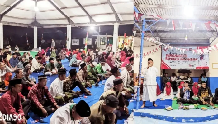 Petambak Bumi Dipasena Agung Peringati HUT ke-79 RI dengan Gema Sholawat Kemerdekaan