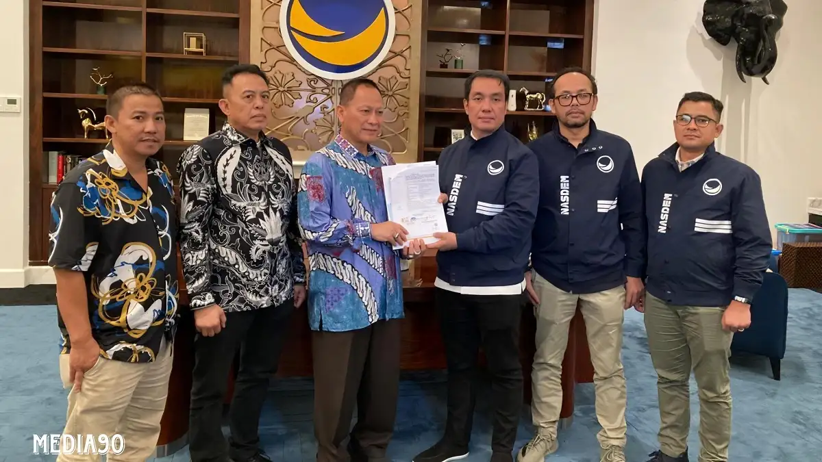 Pilkada Tulang Bawang 2024, Pasangan Qudratul Ikhwan dan Hankam Hasan Resmi Diusung PKB, Nasdem, dan Demokrat