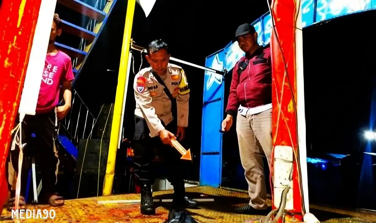 Polisi Buru Penganiaya Anggota Tong Setan Arena Pasar Malam Bandar Sribhawono Lampung Timur