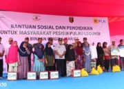 PLN, Pemprov Lampung, dan Brigif Marinir Kolaborasi Salurkan Bansos dan Pendidikan di Pulau Legundi Pesawaran