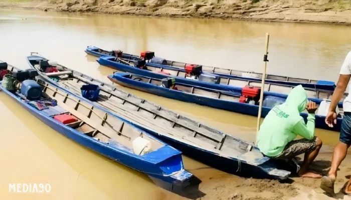Delapan Nelayan Ditangkap Polisi Usai Puluhan Kali Setrum Ikan di Sungai Gunung Terang Tulang Bawang Barat
