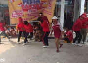 Ratusan Warga Sidomulyo Lampung Selatan Meriahkan Pesta Rakyat Alfa di HUT ke-79 RI
