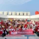 Ratusan Wanita di Bandar Lampung Ikuti Senam Poundfit Alfa Lampung