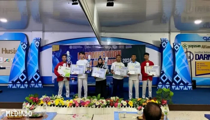 SMK Telkom Lampung Menjadi Juara Umum di Kompetisi IT 2024 IIB Darmajaya