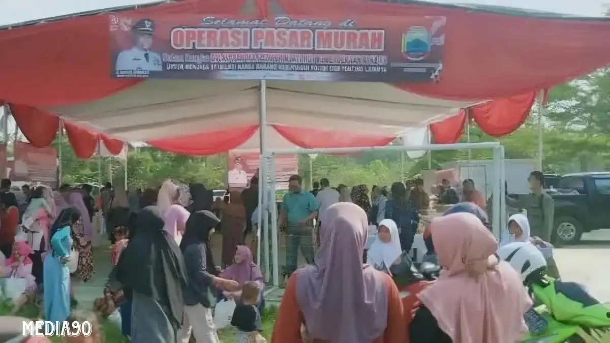 Sambut HUT RI ke-79, Pemkab Lampung Selatan Gencarkan Operasi Pasar Murah ke Masyarakat