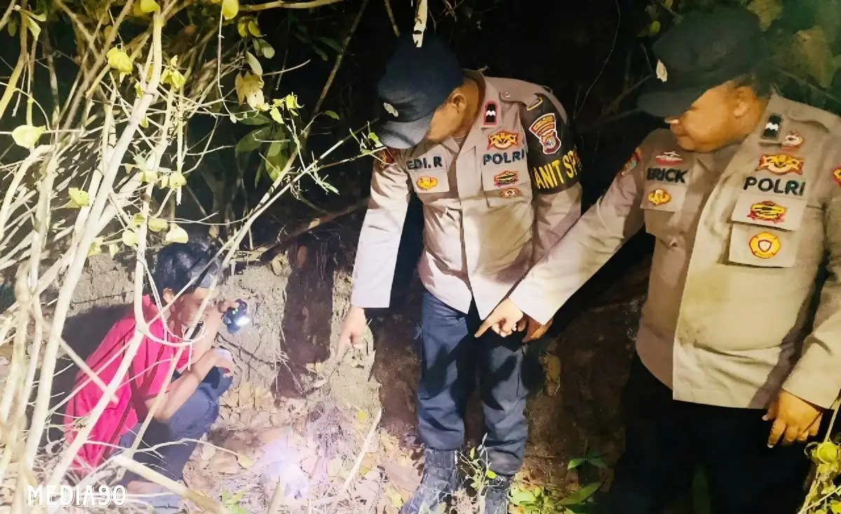 Temuan Kerangka Manusia di Kebun Karet Tulang Bawang Barat Dibawa ke RS Bhayangkara Lampung untuk Uji Forensik