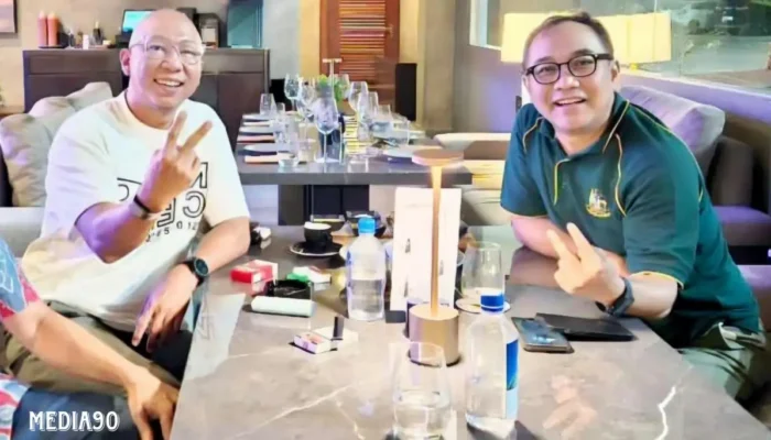 Calon Gubernur Rahmat Mirzani Djausal Bertemu Pembina PSI, Diskusikan Sinergi Kekuatan Politik di Lampung