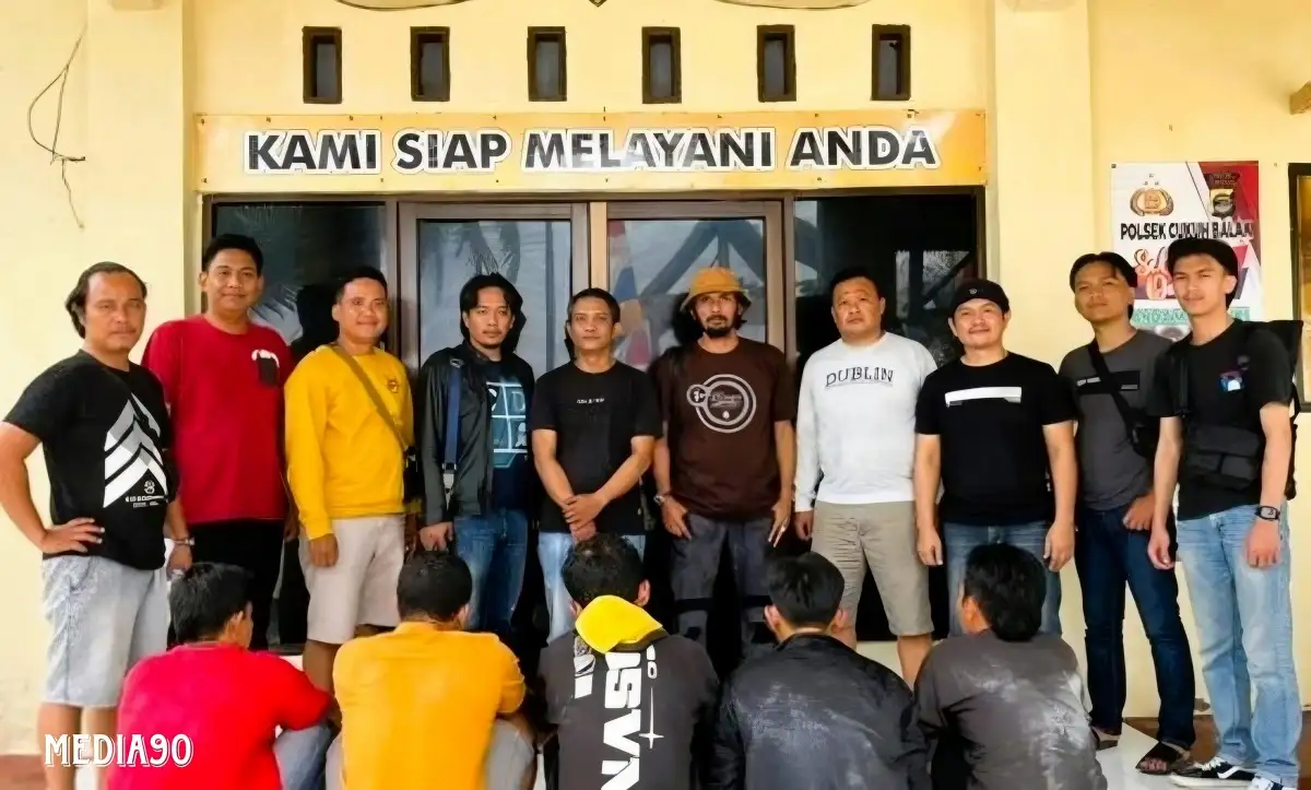 Tengah Malam Taruhan Remi, Polisi Gerebek Empat Pria ini di Cukuh Balak Tanggamus, Dua Positif Nyabu, Satu Aparat Pekon