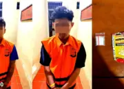 Dua Pemuda dari Merbau Mataram Lampung Selatan Ditangkap Polisi Saat Transaksi Sabu