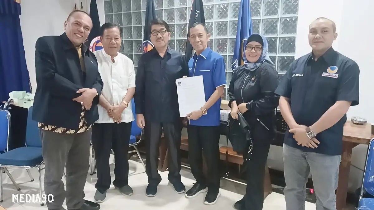Terima Rekom B1KWK Partai Nasdem, Hamartoni Incar Partai Gerindra Ikut Usung di Pilkada Lampung Utara 2024