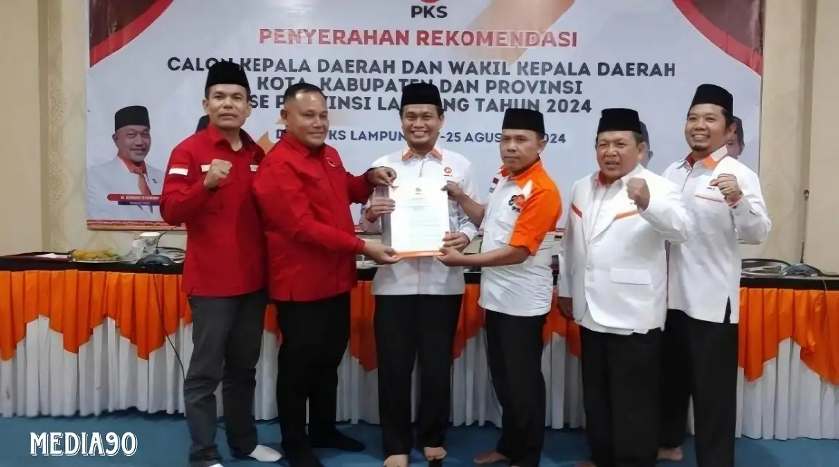 Terima Rekomendasi PKS, Petahana Nanang Ermanto Gandeng Antoni Imam di Pilkada Lampung Selatan 2024
