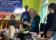 Warga Way Gelam Lampung Selatan Dilatih Tim Unila Olah Sayuran Jadi Nugget Bergizi