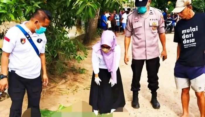 Pria Lansia 90 Tahun Ditemukan Meninggal di Irigasi Liman Benawi, Lampung Tengah