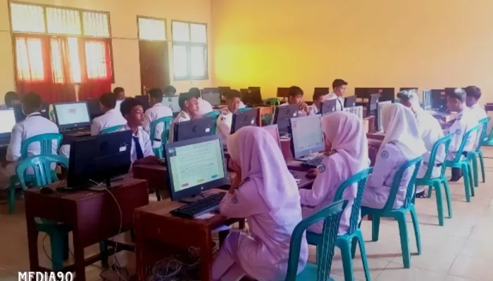 Perkuat Kompetensi, 40 Siswa SMKN Rawajitu Timur Ikuti ANBK