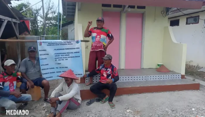Pemerintah Kampung Bumi Dipasena Mulya Tulang Bawang Prioritaskan Pembangunan MCK Demi Peningkatan Sanitasi Warga