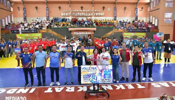 Universitas Teknokrat Indonesia Menjadi Tuan Rumah Turnamen Bola Voli Piala Menteri ATR/BPN