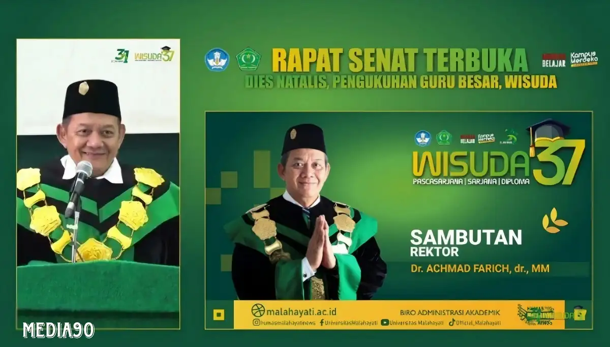 Universitas Malahayati Wisuda 330 Mahasiswa Periode ke-37 Tahun 2024