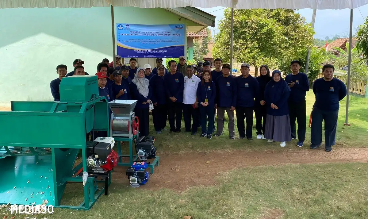 Universitas Terbuka Lampung Gelar Pelatihan Pengolahan Kakao di Lampung Timur