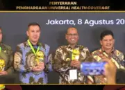 Pemkab Pesawaran Raih Penghargaan UHC, Bukti Komitmen Wujudkan Kesehatan Merata