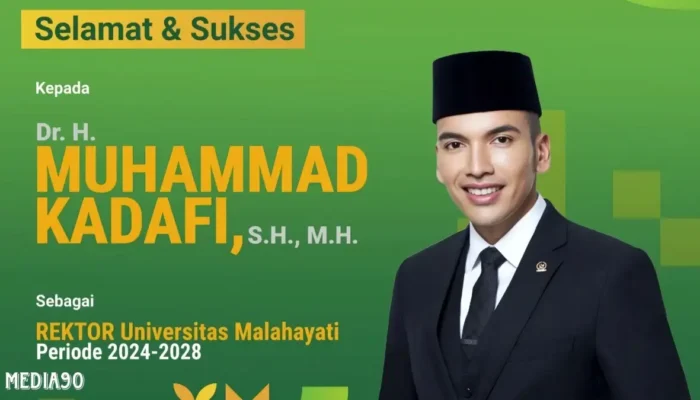 M. Kadafi Kembali Dilantik sebagai Rektor Universitas Malahayati
