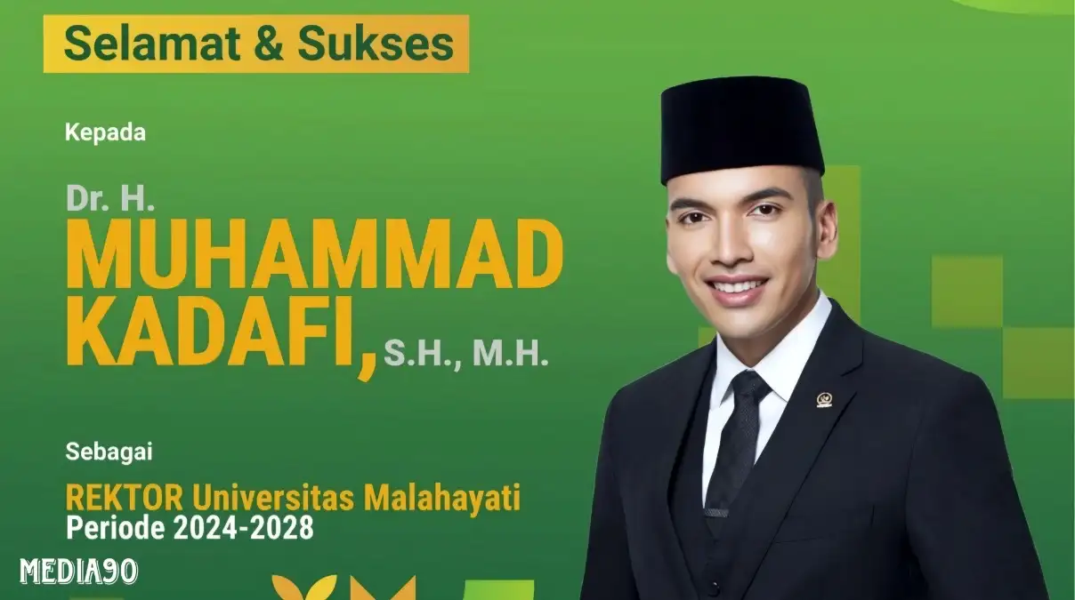 Anggota DPR RI M. Kadafi Dilantik Lagi Jadi Rektor Universitas Malahayati