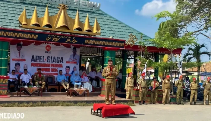 Kader PKS Didorong Totalitas Menangkan Mirza-Jihan dan Riyanto-Umi dalam Apel Siaga Pilgub Lampung dan Pilkada Pringsewu