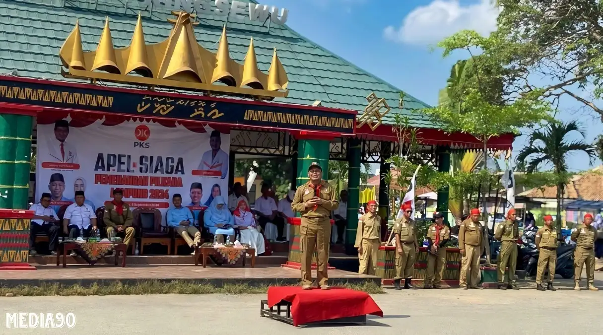 Apel Siaga Pilgub Lampung dan Pilkada Pringsewu, Kader PKS Diminta Totalitas Menangkan Mirza - Jihan dan Riyanto – Umi