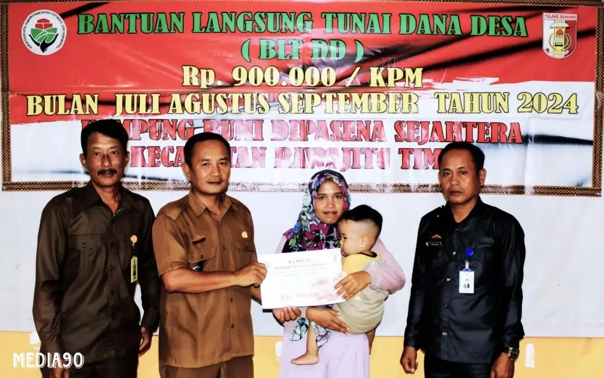 Bantu Perekonomian, 26 Keluarga di Bumi Dipasena Sejahtera Terima BLT DD Juli-September 2024