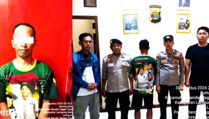 Pria Bandar Negeri Souh Lampung Barat Ditangkap Polisi Karena Membeli Motor Curian