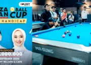 Rahmat Mirzani Djausal Gelar Turnamen Biliar dengan Hadiah Total Rp110 Juta