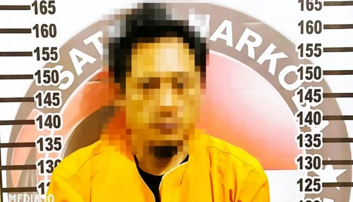 Berhasil Ditangkap, Bandar Sabu di Menggala Tulang Bawang Berusaha Melarikan Diri dan Menghilangkan Barang Bukti