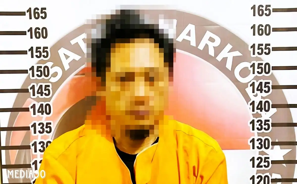 Berusaha Kabur dan Buang Barang Bukti, Polisi Ringkus Bandar Sabu ini di Menggala Tulang Bawang