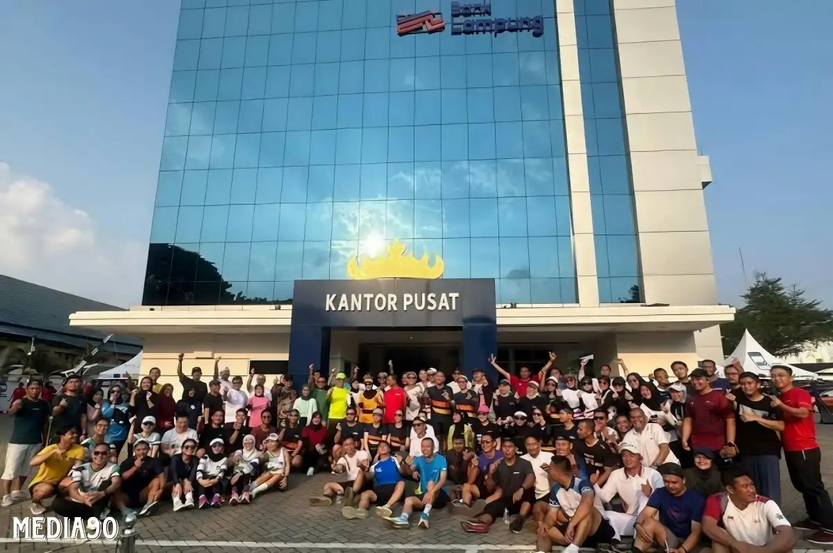 Bicara Pembangunan Perekonomian Lampung Sambil Olahraga, BI & OJK Apresiasi Bank Lampung Fun Run