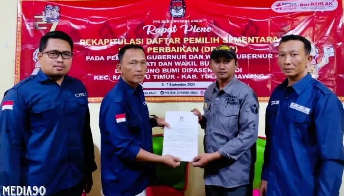 Bumi Dipasena Abadi Siap Hadapi Pilkada 2024 dengan 1.302 Pemilih dan Empat TPS Terverifikasi