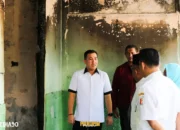 Bupati Pesawaran Kunjungi SMPN 6 Tegineneng Setelah Kebakaran, Sumber Api Diduga dari Sampah Kering